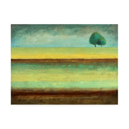 Pablo Esteban 'Singled Trees Painted 2' Canvas Art,35x47